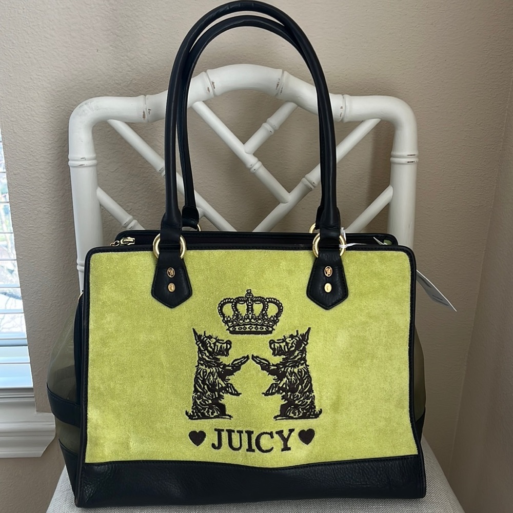 Juicy Couture dog carrier